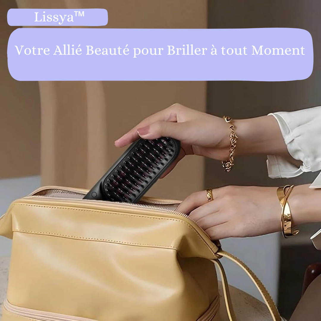 Lissya™  -  Gardez vos cheveux lisses même en temps humide