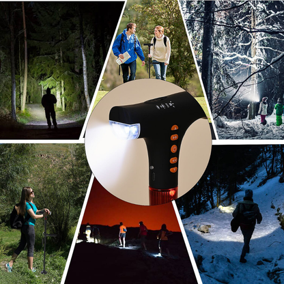 Celenis™ - Canne de Marche avec Lumière LED & Alarme