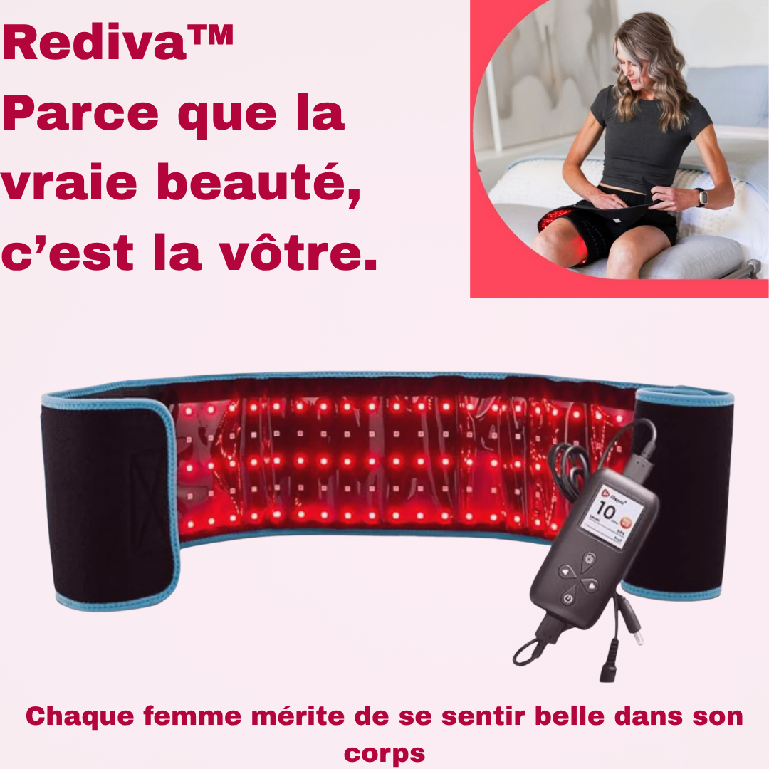 Rediva™ - Ceinture de Luminothérapie Minceur & Beauté